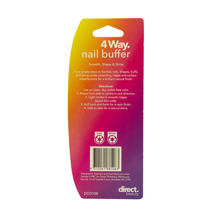 Direct Beauty 4-Way Nail Buffer