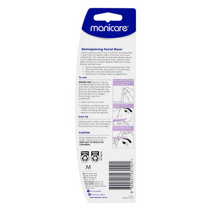 Manicare Derma Smooth Fuzz Remover 2 Pack