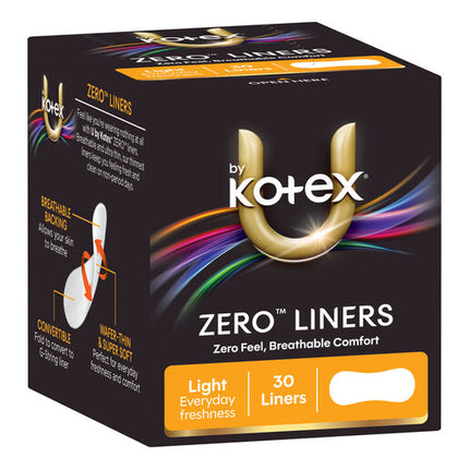 U By Kotex Nude Liners 30 Pack