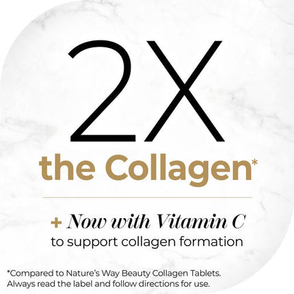 Nature's Way Beauty Collagen Peptides + Vit C Mature Skin 50 Gummies