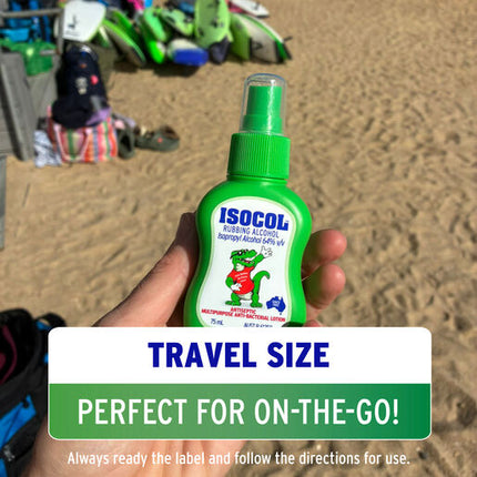 Isocol Rubbing Alcohol Antiseptic Spray 450mL