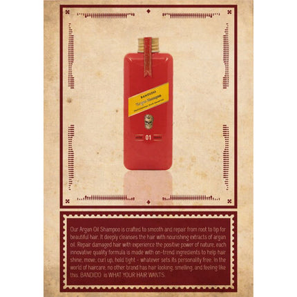 Bandido Argan Oil Shampoo 350ml