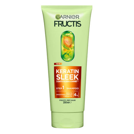 Garnier Fructis Keratin Sleek Shampoo 200ml