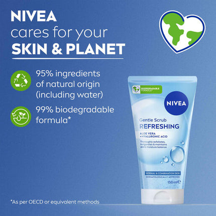 Nivea Daily Essentials Gentle Exfoliating Scrub 150mL