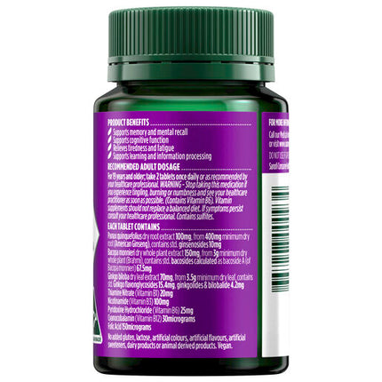 Nature's Own Brahmi+ 50 Tablets