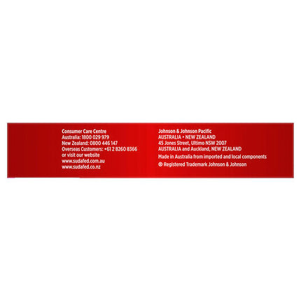 Sudafed PE Sinus & Pain 16 Tablets