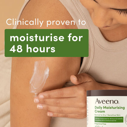 Aveeno Daily Moisturising Sensitive Skin Cream 400mL