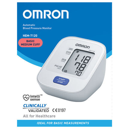 Omron Hem7120 Standard Blood Pressure Monitor
