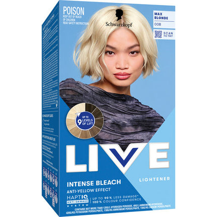 Schwarzkopf LIVE Colour Intense Bleach Max Blonde 00B
