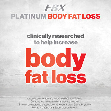 Naturopathica FBX Platinum Body Fat Loss 60 Capsules