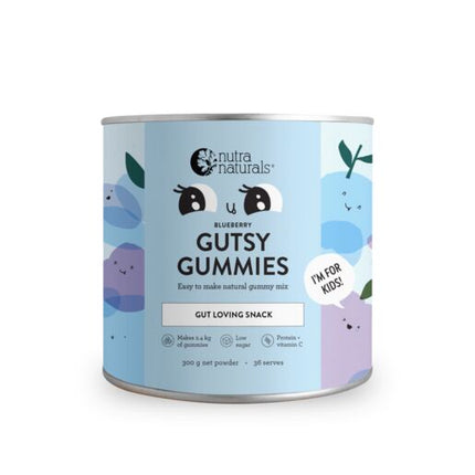 Nutra Naturals Gutsy Gummies Blueberry 300g