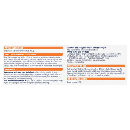 Voltaren Emulgel 100g