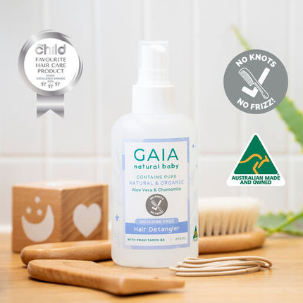 Gaia Natural Baby Conditioning Detangler 200mL