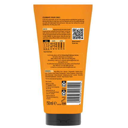 Schwarzkopf Got2b Curlz Curl Defining Jelly 150mL