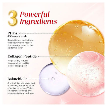 Olay Regenerist Anti Aging PHCA Bakuchiol Collagen Peptide Ultra Firming Serum 30mL