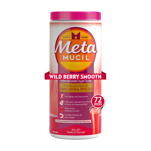 Metamucil Wild Berry Smooth 72 Doses