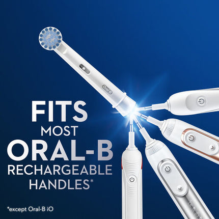 Oral B Sensitive Clean Replacement Brush Heads 2 Pack