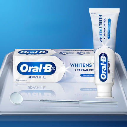 Oral-B 3D White Strengthens Enamel Whitening Toothpaste 110g