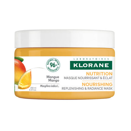 Klorane Mango Nourishing Replenishing and Radiance Mask 250ml
