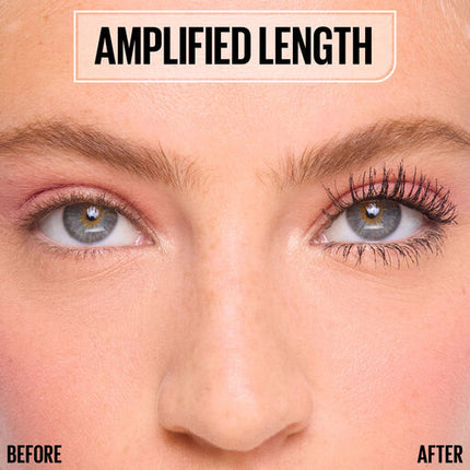 Maybelline Lash Sensational Sky Tubes Tubing Mascara Extension-Like Length Very Black