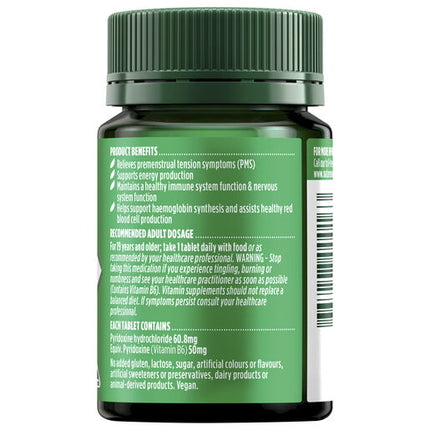 Nature's Own Vitamin B6 60 Tablets