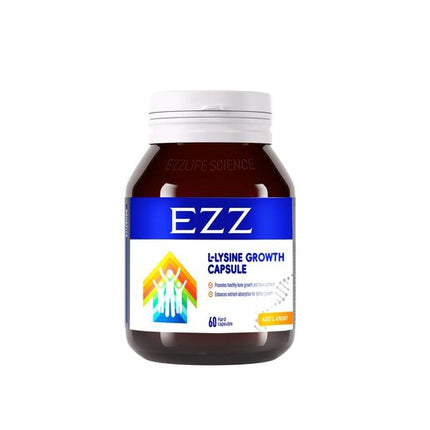 EZZ L-Lysine Growth Capsules 60