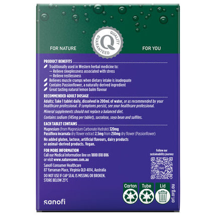 Nature's Own Magnesium + Sleep 60 Tablets