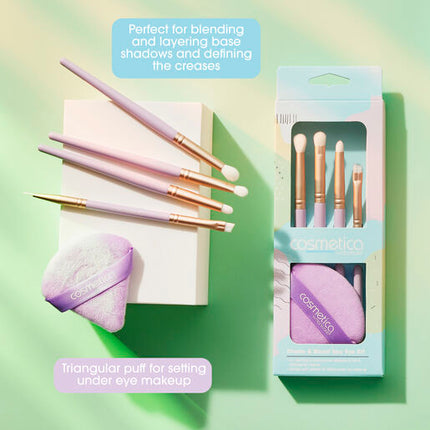 Cosmetica by Manicare Shade & Blend 5pc Eye Kit