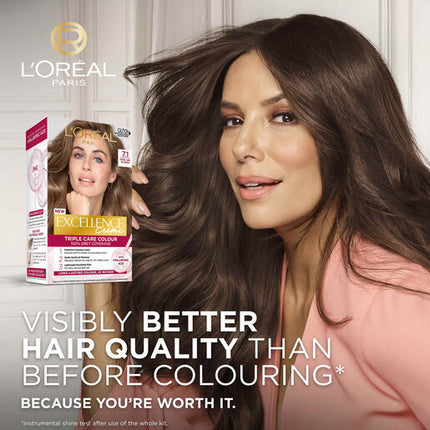 L'Oreal Excellence 7.1 Dark Ash Blonde