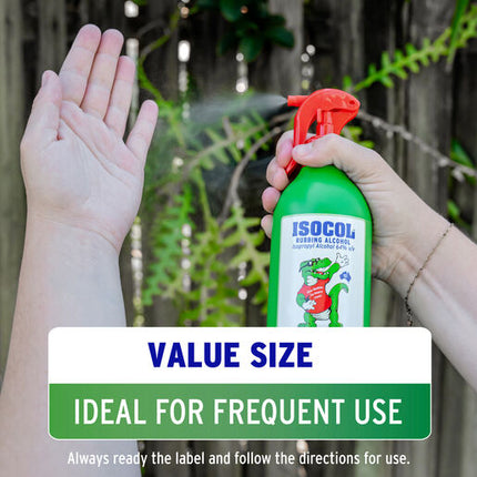 Isocol Rubbing Alcohol Antiseptic Spray 450mL