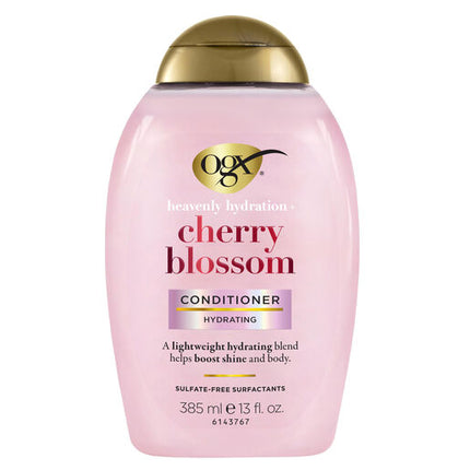 Ogx Heavenly Hydration + Shine Cherry Blossom Conditioner For Thin & Fine Hair 385mL