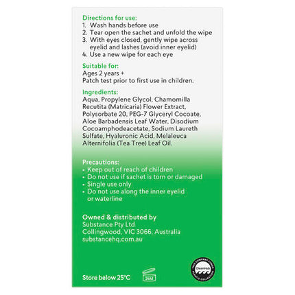 BioRevive CleanEyes Blephamite Cleansing Wipes 30 Pack