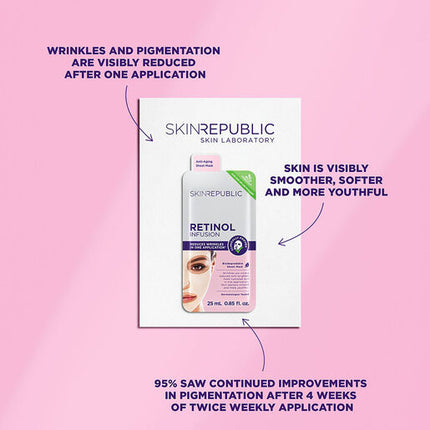 Skin Republic Retinol Infusion Sheet Mask 25ml