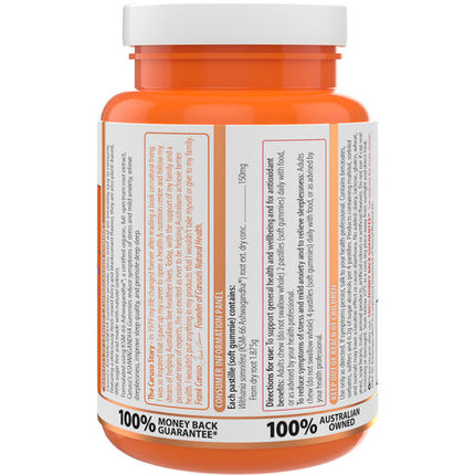 Caruso's Ashwagandha Gummies 60 Pastilles