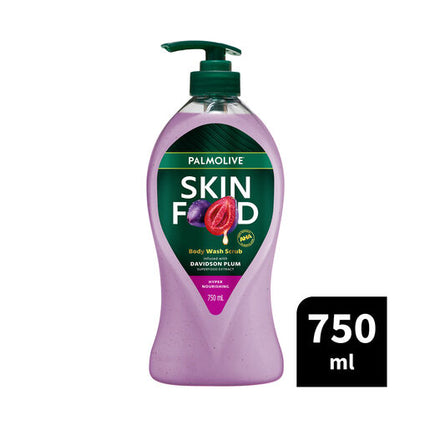 Palmolive Skin Food Body Wash Davidson Plum 750mL