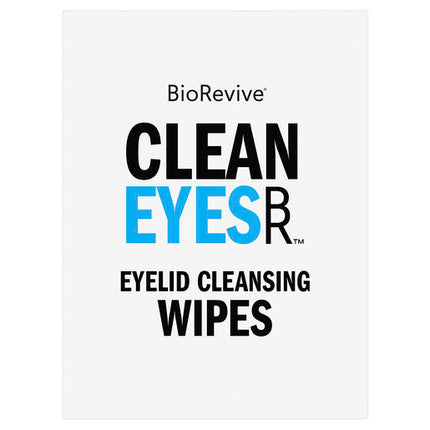 BioRevive CleanEyes Eyelid Cleansing Wipes 30 Pack