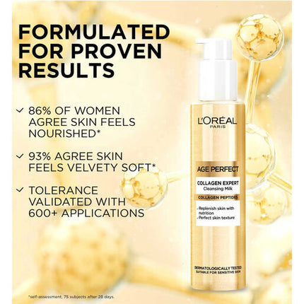 L'Oréal Paris Age Perfect Collagen Expert Nourishing Cleanser for All Skin types 150ml