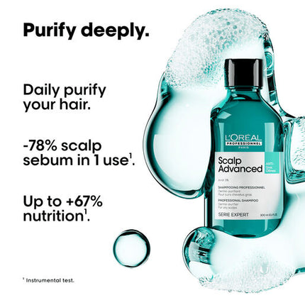 L’Oréal Professionnel Scalp Advanced Anti-Oiliness Dermo-Purifier Shampoo 300ml