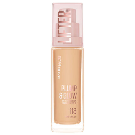 Maybellene Lifter Plump & Glow Foundation 118