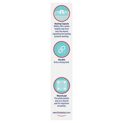Elastoplast Second Skin Protection Hydrocolloid Plasters 10