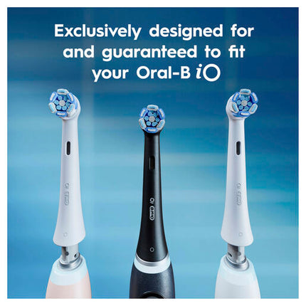 Oral-B iO Clean & Gum Protect Replacement Brush Heads White 2 Pack