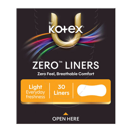 U By Kotex Nude Liners 30 Pack