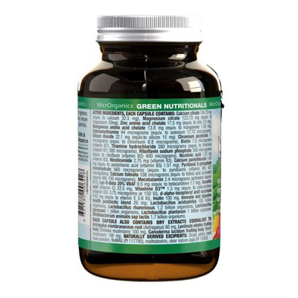 Green Nutritionals Vegan Multivitamin 60 Capsules