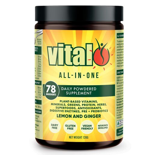 Vital All-in-One Lemon and Ginger 120g