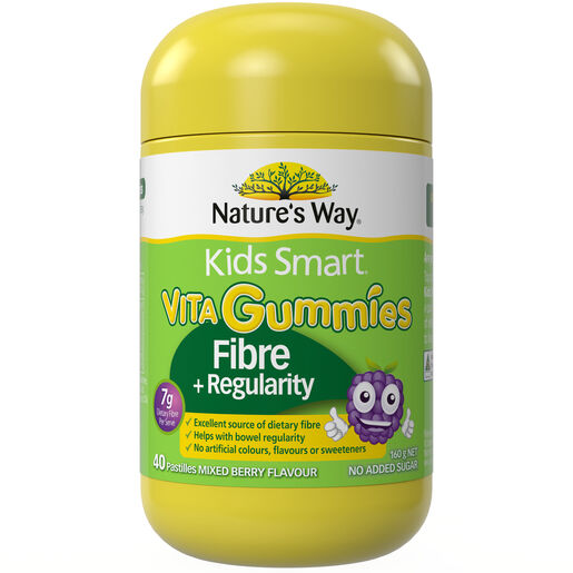 Nature's Way Kids Smart Vita Gummies Fibre & Regularity 40's
