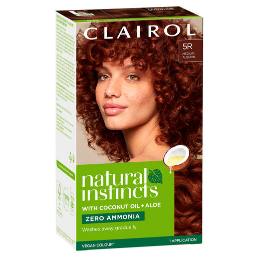 Clairol Natural Instincts 5R Medium Auburn