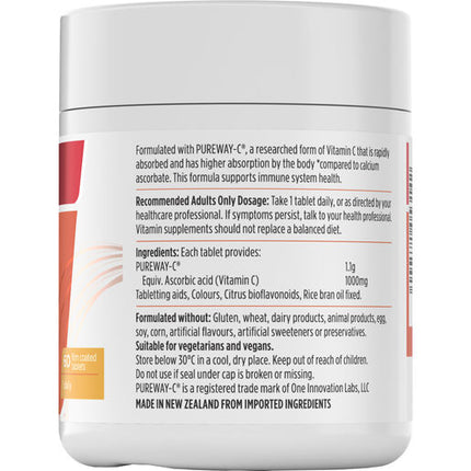 Nutra-Life Rapid-C 1000mg 60 Tablets