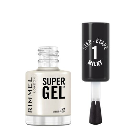Rimmel London Super Gel Nail Polish 109 WHIPPED