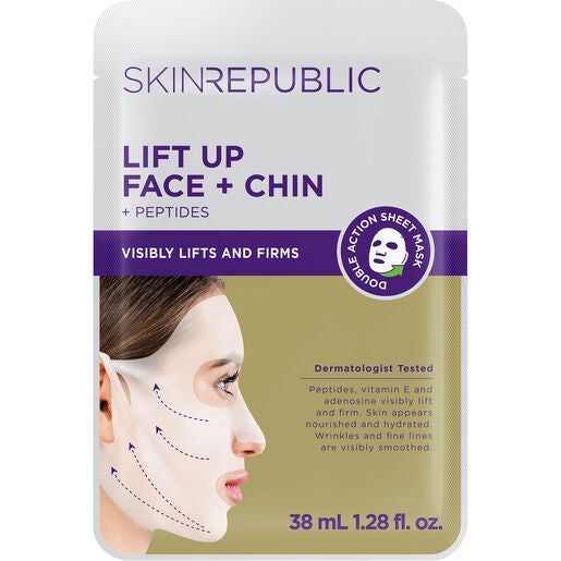 Skin Republic Lift-Up Face + Chin Mask 38ml