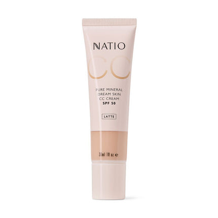Natio Pure Mineral Dream Skin CC Cream SPF 50 Latte